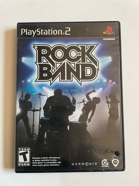 PS2 Rock Band Video Game Y2K PlayStation 2